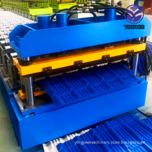High speed glazed tile roof tile making machine roll forming machine for sale
